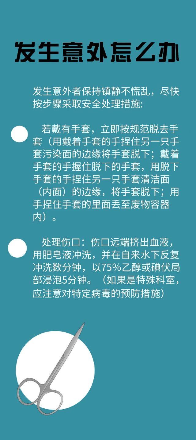 “职”为你健康：谨防锐器伤、生物性危害、放射性危害……图解医务人员职业健康防护指南