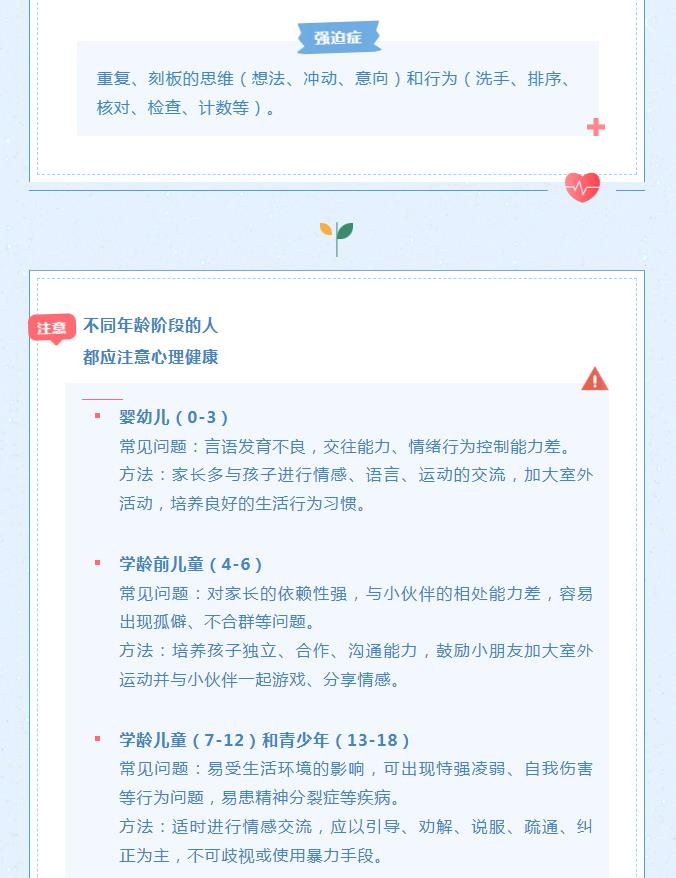 【世界精神卫生日】促进儿童心理健康 共同守护美好未来