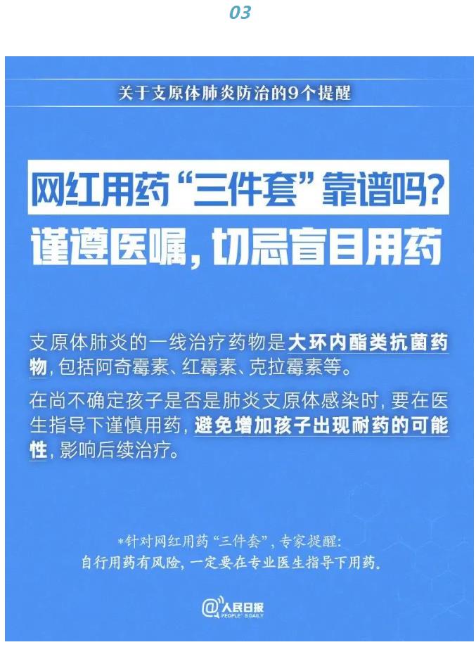 关于支原体肺炎防治，这9个提醒请收好