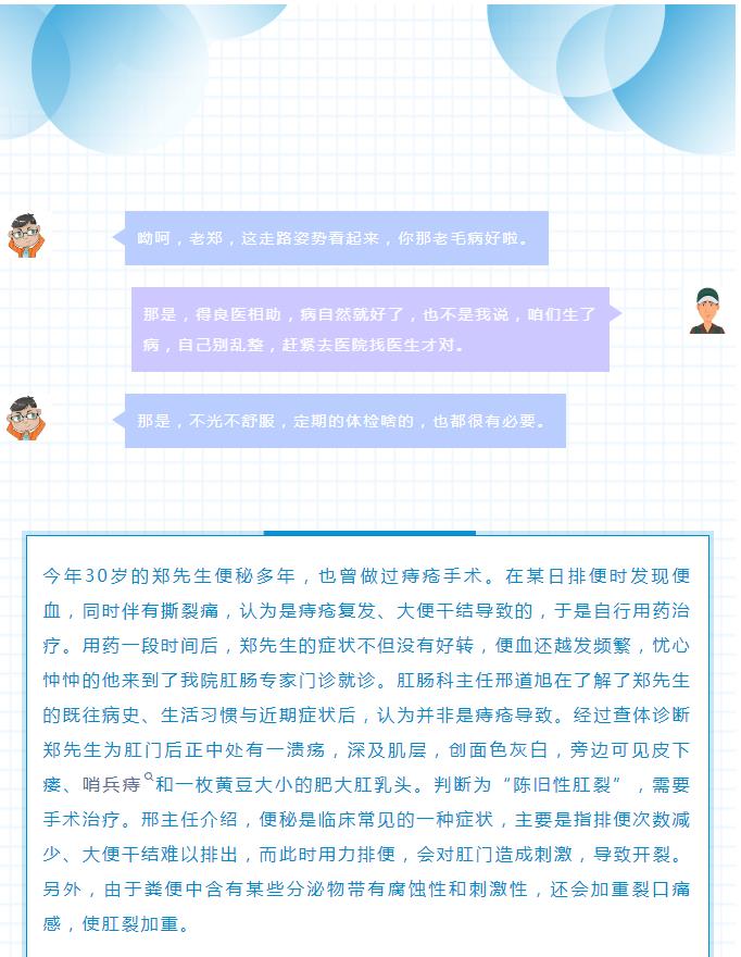 痛苦的难言之隐——肛裂